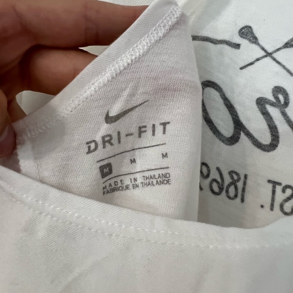 White Nike lacrosse tank top - Picture 4 of 4